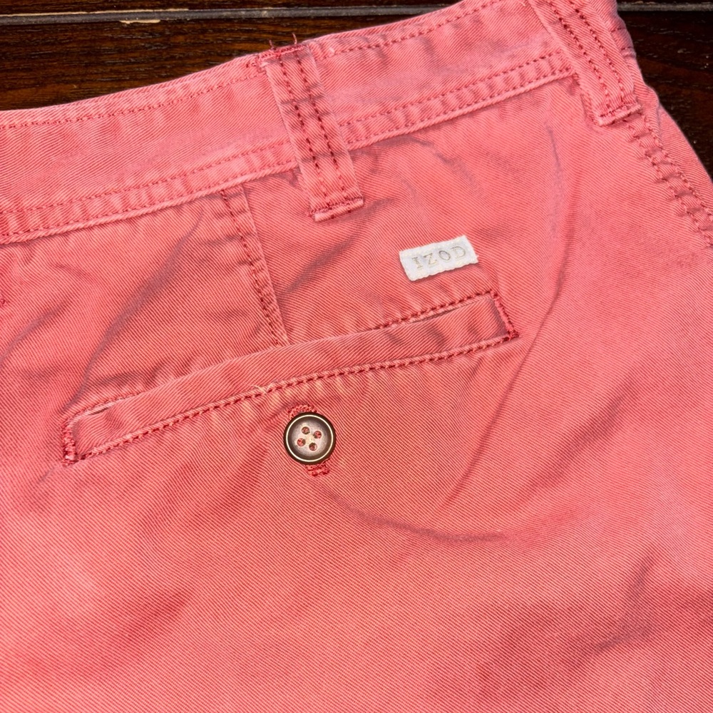 Izod Salmon Casual Shorts - Picture 5 of 6